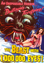 The Beast with a Million Eyes poster