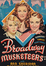 Broadway Musketeers poster