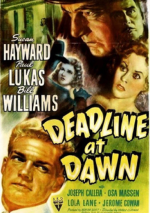 Deadline at Dawn poster
