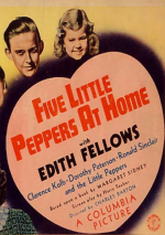 Five Little Peppers at Home poster