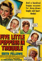 Five Little Peppers in Trouble poster