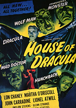 House of Dracula poster