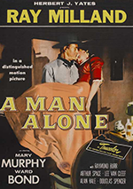 A Man Alone poster