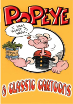 Popeye cartoons DVD