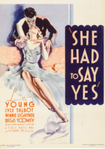 She Had to Say Yes poster