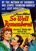 So Well Remembered poster