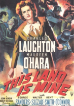 This Land is Mine DVD