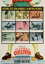 The Three Worlds of Gulliver poster