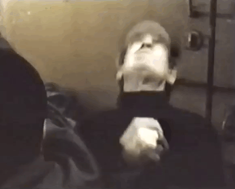 It Takes All Kinds - seal point Siamese cat Charlie Fang watching Tony Robert Lansing fighting with Swede Chris Christensen on ship animated gif