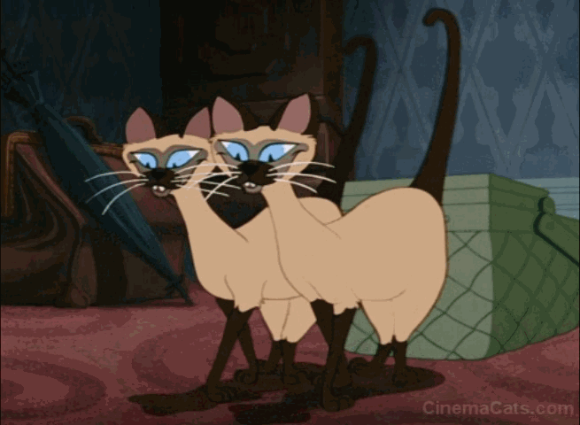 Lady and the Tramp - Si and Am animated gif