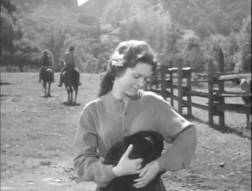 Tate - Quiet After the Storm - Amy Cathy O'Donnell releasing Mr. Black Cat as David McLean and Coley Hampton Fancher ride away animated gif