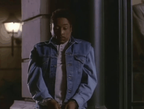 Tomorrow Man - ginger tabby cat changes into Kenn Julian Sands surprising Jonathan Giancarlo Esposito animated gif