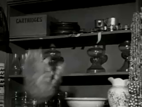 The Westerner - The Courting of Libby - cats being thrown around General Store