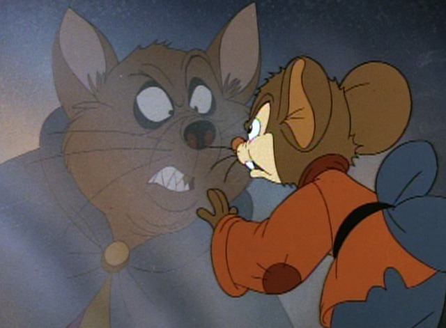 An American Tail - Fievel discovers Warren T. Rat is a cat