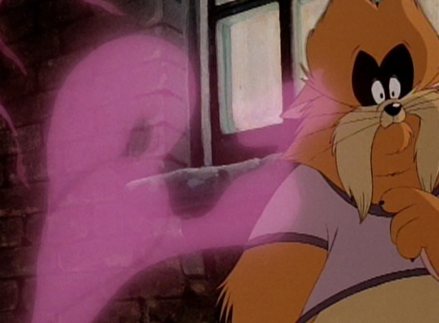 An American Tail Fievel Goes West - Tiger smells Miss Kitty's perfume