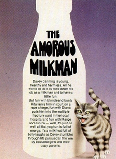 The Amorous Milkman - back of videotape release