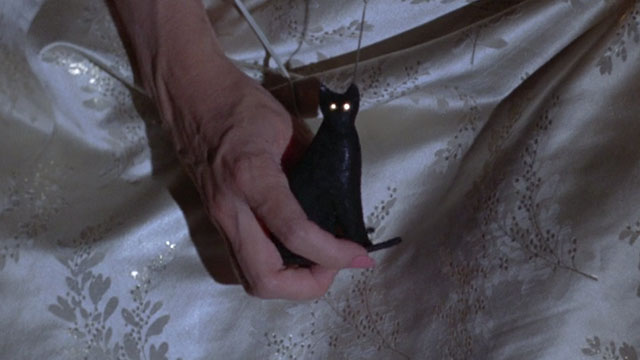 Batman the Movie - black cat Morse code sender with lighted eyes