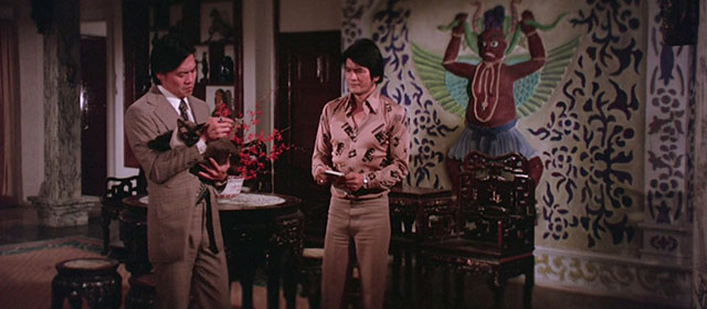 Black Magic 2 - Gou hun jiang tou - Siamese cat being held by Kang Cong Lieh Lo with Zhang Danian