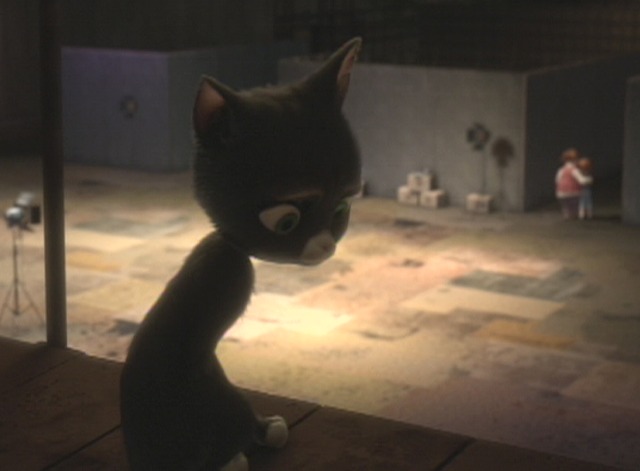 Bolt - tuxedo cat Mittens overhears Penny saying she misses Bolt