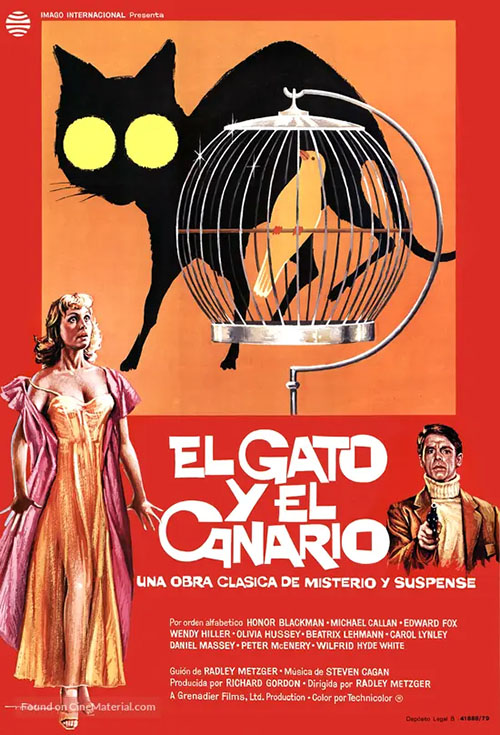 The Cat and the Canary - movie poster