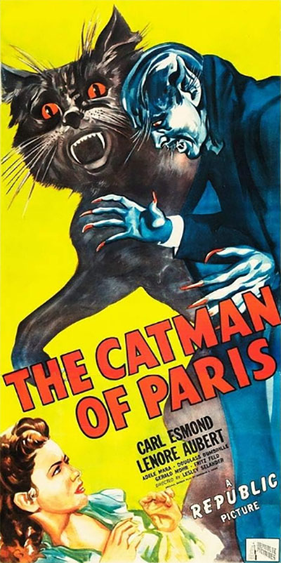 The Catman of Paris - movie poster
