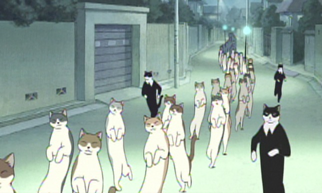The Cat Returns cat procession