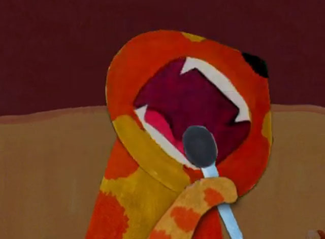 Charley Says - Overloading Sockets - cartoon ginger tabby cat Charley singing into microphone