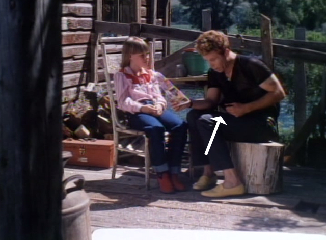 Cold Feet - Rosemary Amber Bauer and Kenny Tom Waits with tuxedo cat on lap