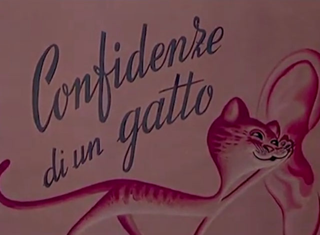 Confidenze di un gatto - title card