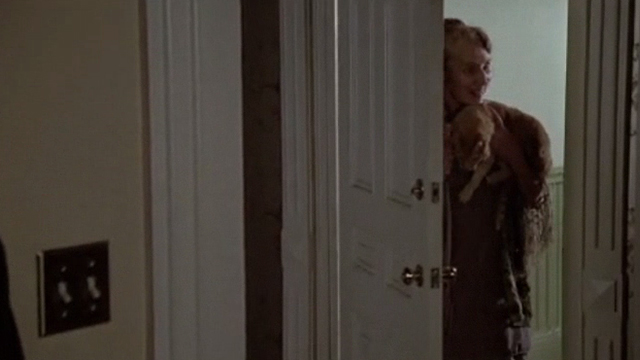 Crackers - Mrs. O'Malley Marjorie Eaton enters apartment carrying orange tabby cat