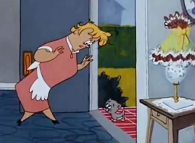 Crazy Mixed Up Pup - Margaret finds little gray kitten on doorstep