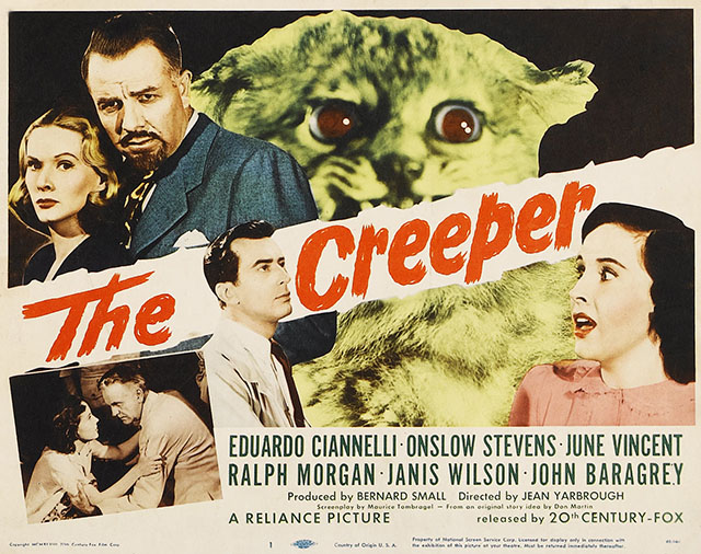 The Creeper - movie lobby card