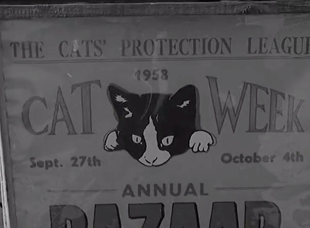 Dogs Go to Jail - Cat Protection League's Cat Week sign