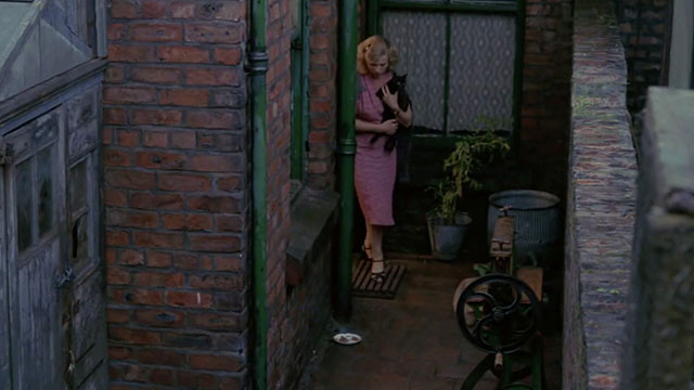 The Dressmaker - black cat carried outside by Margo Billie Whitelaw