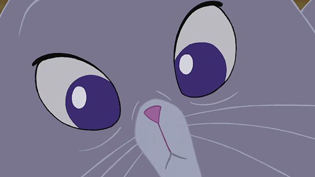 The Emperor's New Groove - extreme close up of cartoon kitten Yzma