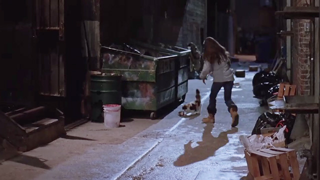 Everybody Wants to be Italian - Marisa Cerina Vincent running to pick up long haired calico cat Miles