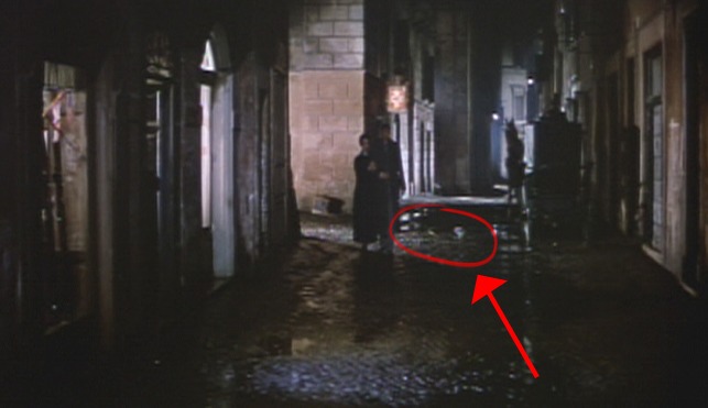 A Farewell to Arms - cats in street running out of path of carriage