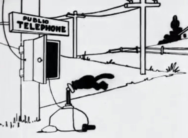 Felix Gets Revenge - Felix dives into the telephone