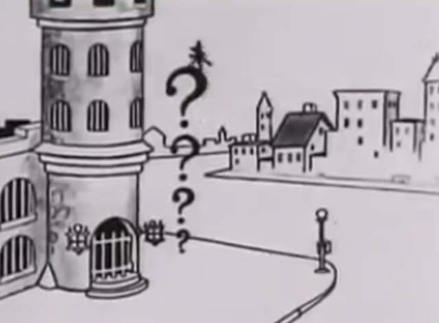 Felix Saves the Day - Felix the Cat climbs question marks