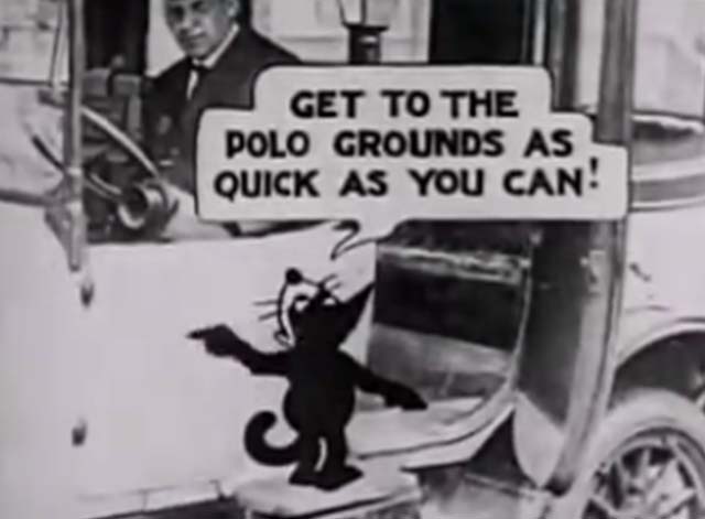 Felix Saves the Day - Felix the Cat catches a cab