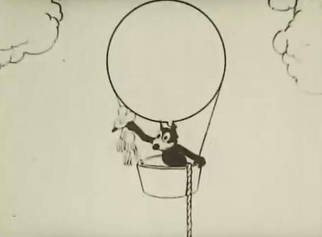 Felix Turns the Tide - Felix dropping rat out of balloon