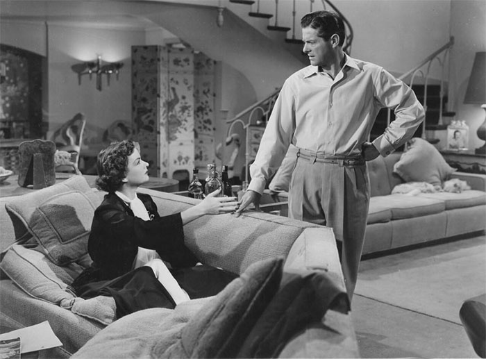 For Heaven's Sake - Jeff Robert Cunnings and Lydia Joan Bennett on couch with silver Persian cats Alfred and Lynn in background