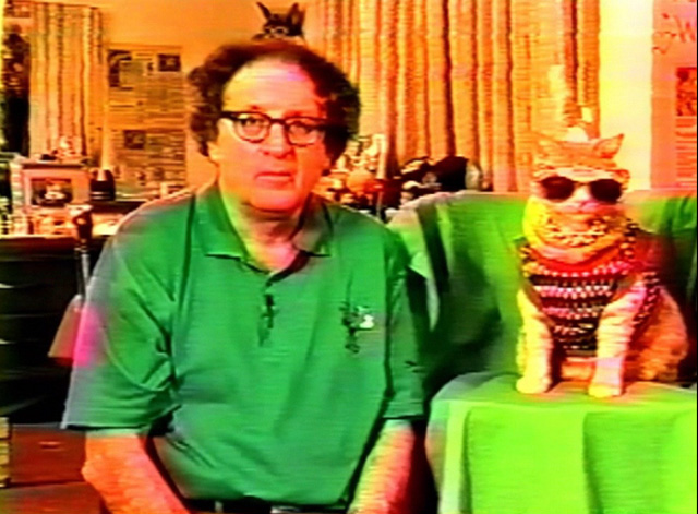Frankie and the Wondercat - Frank Furko and Pudgie Wudgie orange tabby cat on Italian television