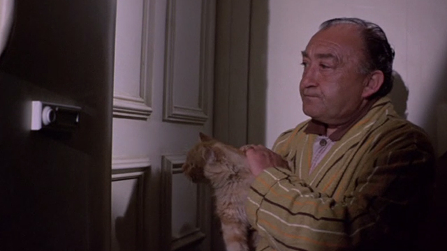 From Beyond the Grave - Mr. Jeffries Tommy Godfrey and ginger tabby cat at door