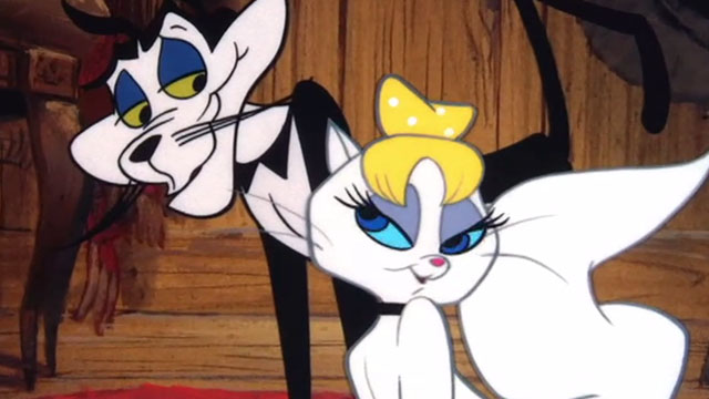 Gay Purr-ee - cartoon cats Mewsette and Meowrice