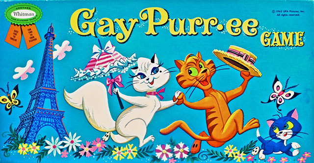 Gay Purr-ee - board game