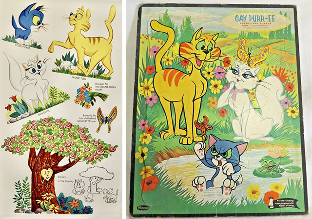 Gay Purr-ee - paper dolls and jigsaw puzzle