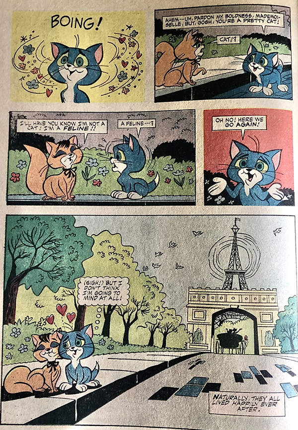 Gay Purr-ee - Gold Key Comic Book page ending