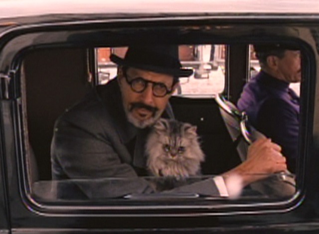 The Grand Budapest Hotel - Deputy Kovacs with cat 
