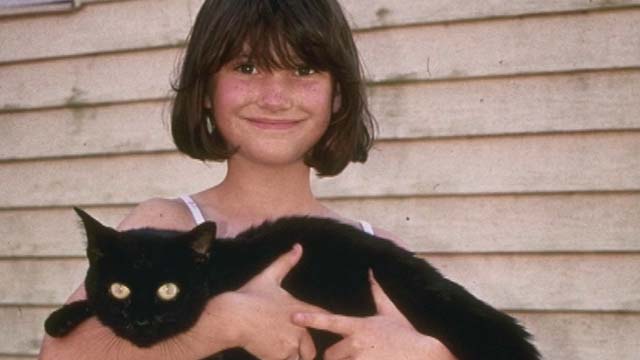 Gummo - black cat Foot Foot with Darby Doughtery publicity shot